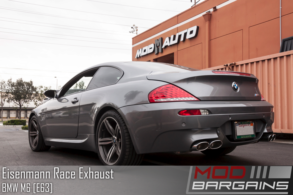 Eisenmann Sport / Racing Exhaust for 2004-10 BMW M6 [E63]